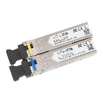 Трансивер Mikrotik S-3553LC20D 'Pair of SFP modules, S-35LC20D (1.25G SM 20km T1310nm/R1550nm) + S-53LC20D (1.25G SM 20kmT1550nm/R1310nm)', фото 1