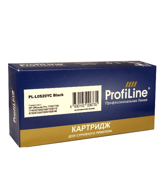 Картридж струйный ProfiLine PL-L0S20YC (№976Y) для принтеров HP PageWide-Pro 552/577/P55250/P57750 с чернилами Black