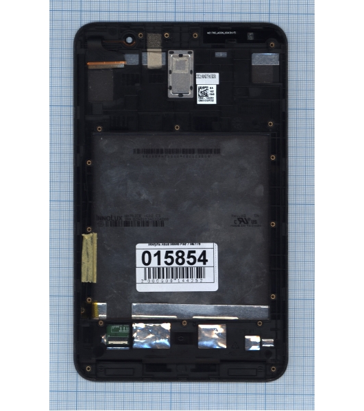 Модуль (матрица + тачскрин) для Asus MeMO Pad 7 ME176 черный c рамкой