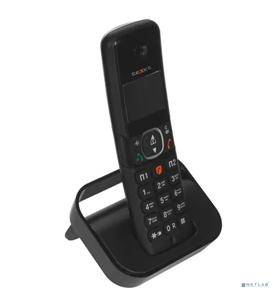 Телефон беспроводной TEXET TX-D5605A черный