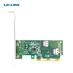 Адаптер для SSD PCIe x8 to Two SlimSAS SFF-8654 4i Adapter, фото 1