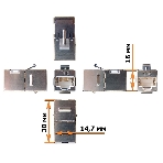 Модуль Lanmaster LAN-KCP45S6A RJ-45 Screened Cat 6A Keystone, фото2