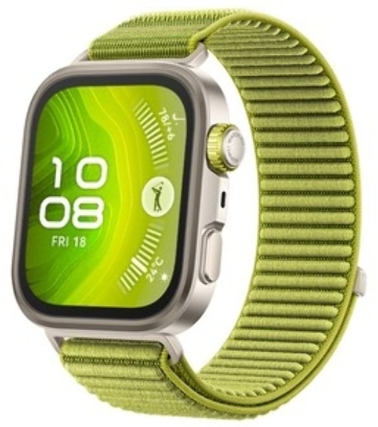 Умные часы HUAWEI Watch FIT 4 Pro Seiya-B29W, 1.82' AMOLED, 4G, GPS, IP6X, зеленый / серебристый