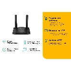 Роутер беспроводной TP-Link TL-MR100 N300 10/100BASE-TX/4G(3G) cat.4 черный, фото20