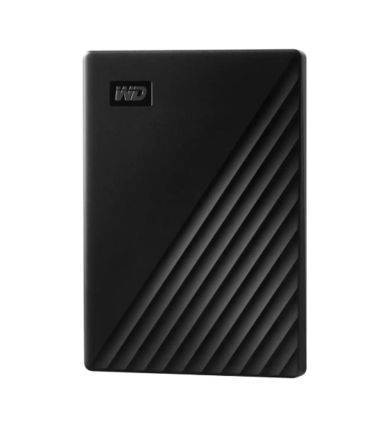 Внешний HDD 2.5' Western Digital My Passport, 5TB, USB 3.2 Gen 1 Type-A, 5400 rpm, черный