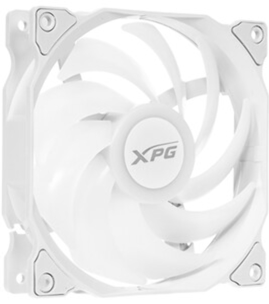 Вентилятор для корпуса ADATA XPG VENTO R 120 ARGb PWM белый, 120 мм, 1600 об/мин, 32 дБ, 4 pin