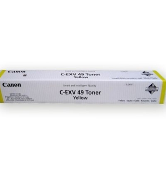 Картридж лазерный Canon C-EXV49Y (8527B002) желтый (19 000 стр.) для iR-ADV C33xx