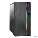 Компьютерный корпус Minitower ExeGate mEVO-9301-EVO800 (mATX, БП EVO800RGb с вент. 12см, с окном, 2хUSB+1хUSB 3.0, HD аудио, черный, с RGb подсветкой), фото8