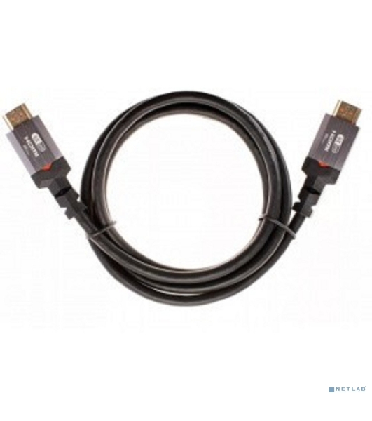 Кабель Telecom TCG365-1.5M HDMI 19M/M,ver. 2.1, 8K@60 Hz 1.5m метал разъемы
