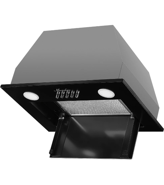 Вытяжка встраиваемая Monsher INNA 40 Noir черный, 40 см, 1200 куб. м/ч, 45 дБ