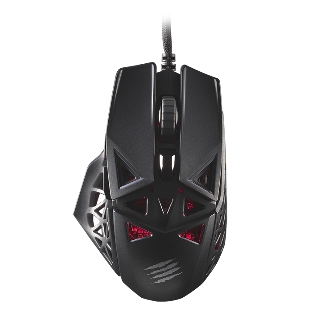 Мышь проводная Mad Catz M.O.J.O. M1 черный, 12000 dpi, USB, кнопки - 8