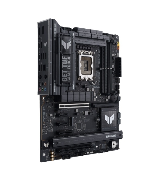 Материнская плата ASUS TUF GAMING Z890-PLUS WIFI, LGA 1851, Intel Z890, 4xDDR5, 4xSATA, 4xM.2, 1xPCIe 5.0 x16, 1xPCIe 4.0 x4, 1xDP, 1xHDMI, 1xUSB-C 3.2 Gen 2x2, 1xUSB-C Thunderbolt 4, 1x 2.5Gb LAN, 3xUSB-A 3.2 Gen 1, 3xUSB-A 3.2 Gen 2, 5x3.5 мм, 1xWi-Fi 7, ATX