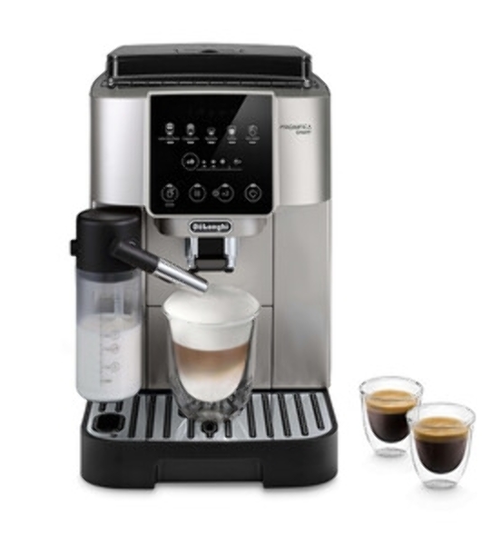 Кофемашина автоматическая DeLonghi ECAM220.80.SB серебристый, исп. кофе - молотый/зерновой, 1.8 л, 1450 Вт, 15 Бар.