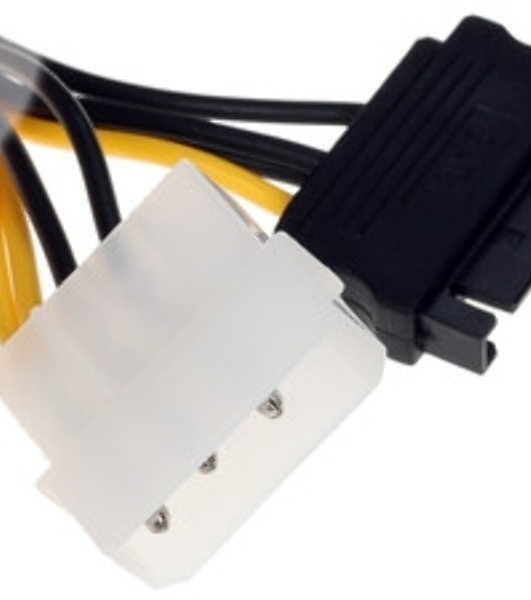 Разветвитель питания Cablexpert CC-PSU-82, Molex+SATA->PCI-Express 8pin, для подключения в/к PCI-Е (8pin) к б/п ATX