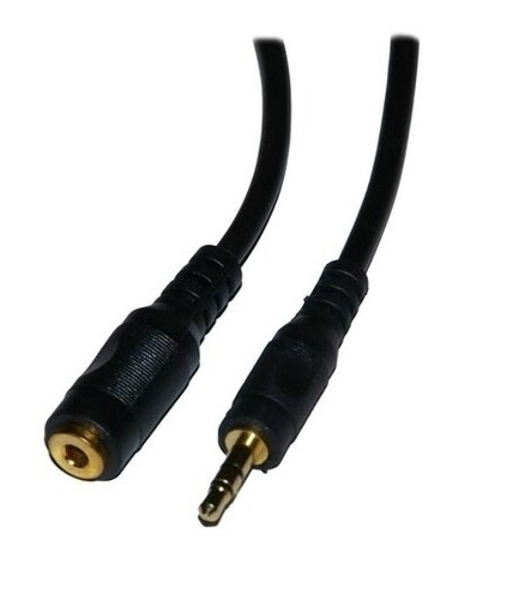 Удлинитель miniJack 3.5 мм мама-мама