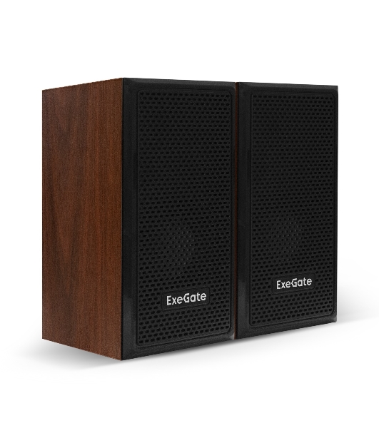 Акустическая система 2.0 ExeGate EX287058RUS Tango 312 (питание USB, 2х3Вт (6 Вт RMS), 80-20000Гц, светлое дерево)