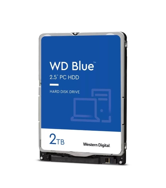 Жесткий диск Western DigitalBlue WD20SPZX 2ТБ 2,5' 5400RPM 128MB (SATA-III) Mobile