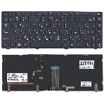 Клавиатура для ноутбука Lenovo IdeaPad Y480 черная с подсветкой, фото3