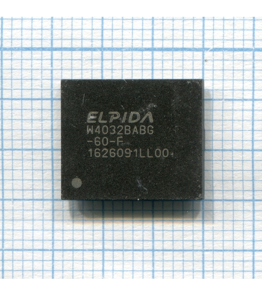Видеопамять ELPIDA W4032BABG-60-F