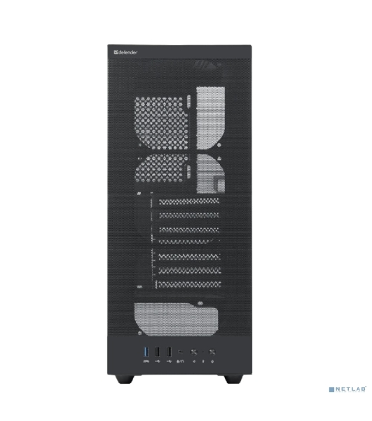 Компьютерный корпус Defender RaptorX черный, ATX, USB3.0, w/o fans