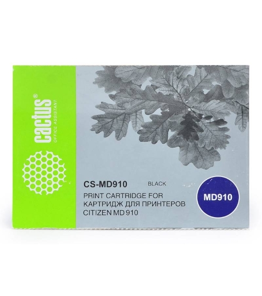Картридж матричный Cactus CS-MD910 черный (4 мм, 0.2 м, 220 000 знаков) для Citizen MD-910
