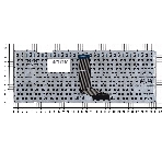 Клавиатура для ноутбука Asus Pro P2440UA черная, фото 1