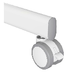 Стол для ноутбука Cactus VM-FDS109 столешница МДФ белый 73x50x108см (CS-FDS109WWT), фото15