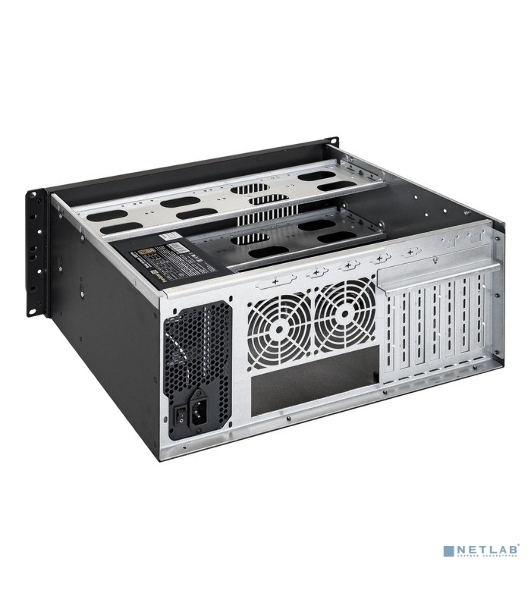 Серверный корпус ExeGate Pro 4U300-08 (RM 19', высота 4U, глубина 300, БП 1200PPH-SE 80 PLUS® Bronze, USB)