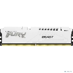 Оперативная память Kingston Fury Beast, DDR5, 16Gb (1x16GB), 5600MHz, CL36, DIMM, с радиаторами, белый, фото4