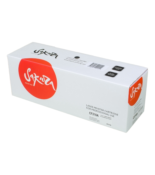 Картридж лазерный Sakura CF210A для HP LJ Pro M251/M276, черный, 1600 к.