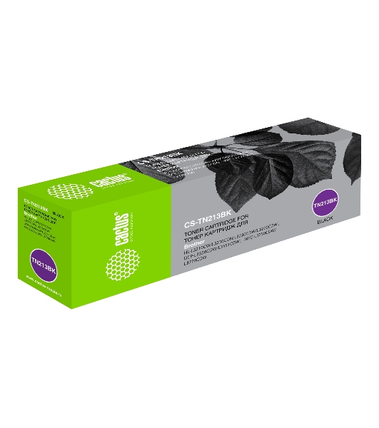 Картридж лазерный Cactus CS-TN213BK черный (1400 стр.) для Brother HL 3230/DCP3550/MFC3770