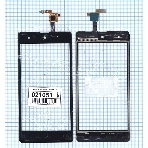 Сенсорное стекло (тачскрин) для Micromax Q349 Canvas Selfie 4, черное, фото3