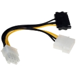 Разветвитель питания Cablexpert CC-PSU-82, Molex+SATA->PCI-Express 8pin, для подключения в/к PCI-Е (8pin) к б/п ATX, фото8