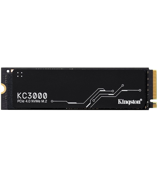 Накопитель SSD Kingston KC3000, 4Tb, PCIe 4.0 x4, M.2 2280, NVMe, R/W 7000/7000, с радиатором