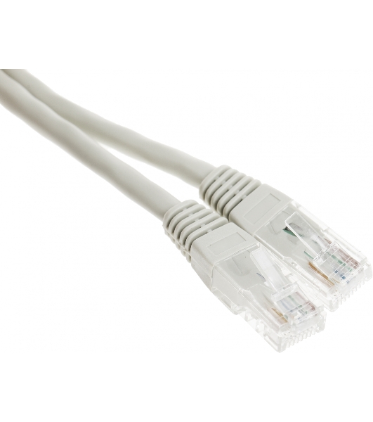 Патч-корд UTP Cablexpert cat.6, 0.5м, литой, многожильный, серый