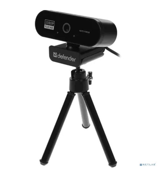 Веб-камера G-lens 2580 FullHD 1920x1080, 30 кадр/с, USB Type-A, микрофон (шумоподавление), автоматическая фокусировка, автоосвещение, штатив в комплекте