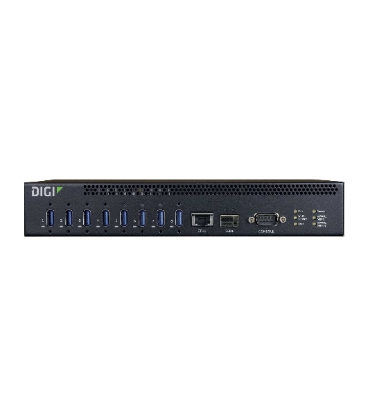 Коммутатор Digi AnywhereUSB 8 Plus eight USB 3.1 Gen 1 Ports, single 10M/100M/1G/10G Ethernet, single SFP+, 12VDC