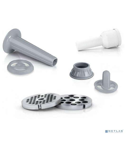 Мясорубка электрическая Bosch MFW2520W белый, 1500 Вт, 1.7 кг/мин, насадки - 4