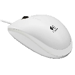 Мышь проводная Logitech B100 белый, 1000 dpi, USB, кнопки - 3, фото12