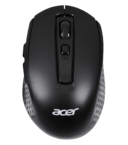Мышь беспроводная Acer OMR060 черный, 1600 dpi, радиоканал, USB, кнопки - 6