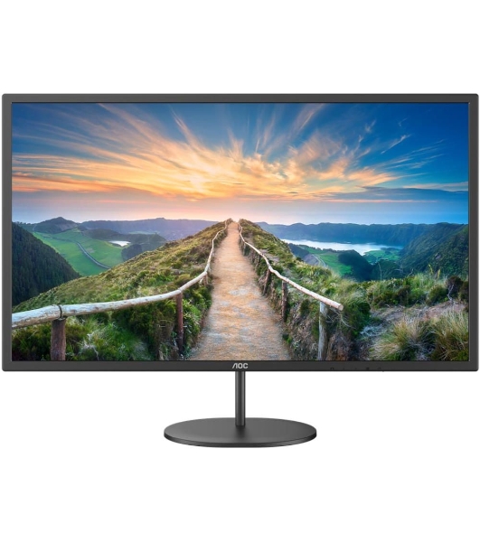 Монитор 31.5' AOC Q32V4 IPS 2560x1440, 75 Гц, 4 мс, 16:9, 250 кд/м2, 1xHDMI, 1xDP, 1x3.5 мм, черный