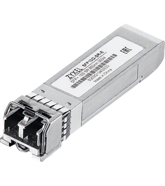 Трансивер ZYXEL SFP10G-SR-E (pack of 10 pcs), SFP transceiver multi mode, SFP +, Duplex LC, 850nm, 300 m
