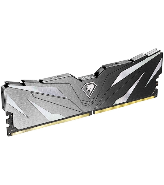 Оперативная память NETAC, DDR4, 16GB (2x8GB), 3600MHz, CL18, DIMM, с радиатором, черный
