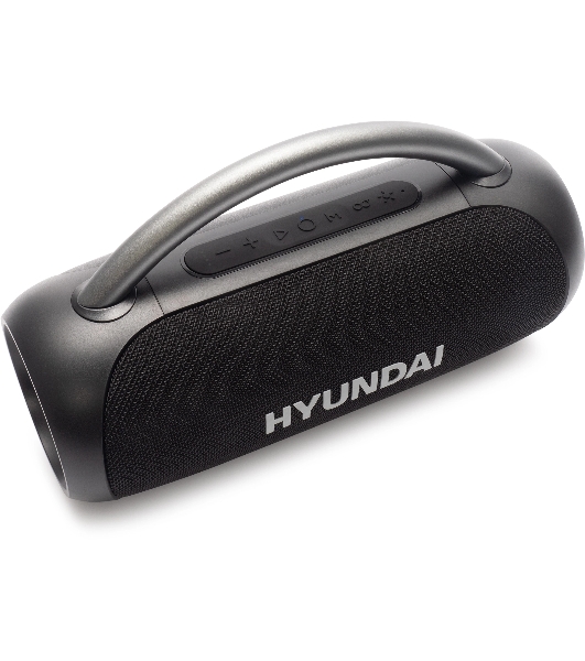 Колонка портативная Hyundai H-PS1026 черный 40W 2.0 BT 10м 1800mAh