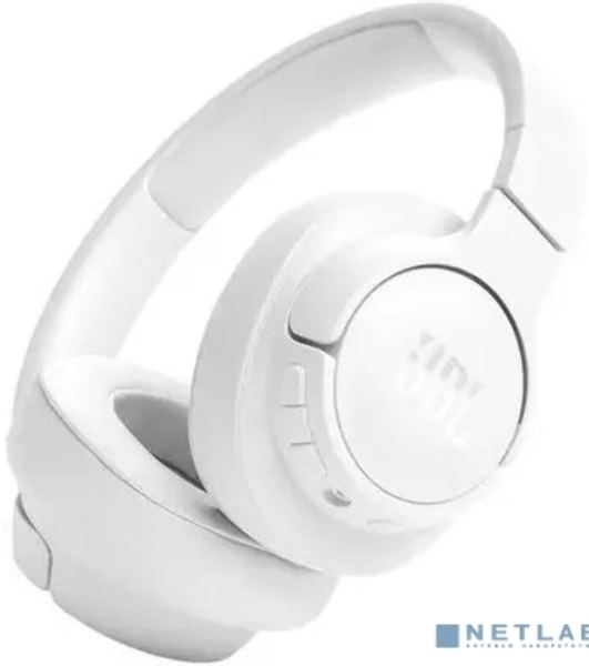Беспроводные/проводные наушники JBL Tune 720BT белый, полноразмерные, Bluetooth 5.3 + проводной, до 76 ч