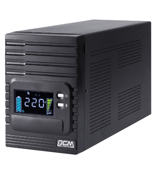 Источник бесперебойного питания Powercom Smart King Pro+ SPT-1000-II LCD 800Вт 1000ВА черный