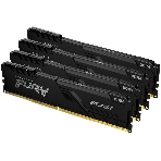 Оперативная память Kingston Fury Beast, DDR4, 64GB (4x16GB), 3200MHz, CL16, DIMM, радиатор, черный, фото2