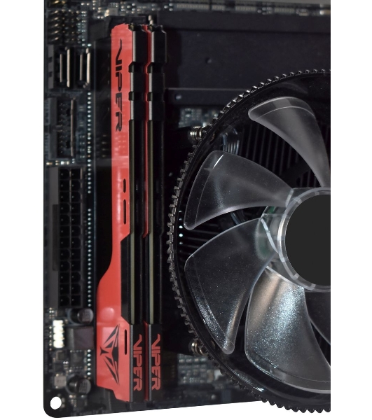 Оперативная память Patriot Viper Elite II, DDR4, 8GB (1x8 GB), 2666 MHz, CL16, DIMM, радиатор, красный