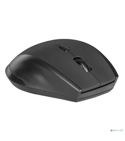 Мышь беспроводная Defender Accura MM-365 черный, 1600 dpi, радиоканал, USB, кнопки - 6