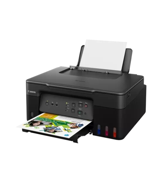 МФУ струйное Canon PIXMA G3430 (5989C009), A4, цветное, печ. 11 стр/мин. (ч/б) 6 стр/мин. (цвет), скан. до 3.16 стр/мин., 4800 x 1200 dpi (печать) 600x1200dpi (скан.), USB, Wi-Fi, Air Print, Mopria